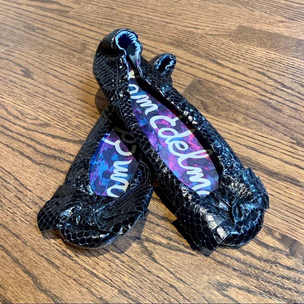 Sam Edelman Snakeskin Flat